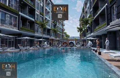 Apartment - 2 Bedrooms - 1 Bathroom for sale in El Kawther District - Hurghada - Red Sea