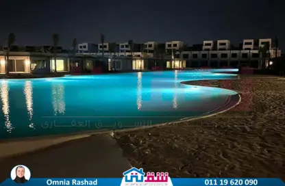 شاليه - 2 غرف نوم - 2 حمامات للبيع في هاسيندا ويست - راس الحكمة - الساحل الشمالي