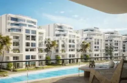 Apartment - 2 Bedrooms - 2 Bathrooms for sale in Lumia Residence - R7 - New Capital City - Cairo