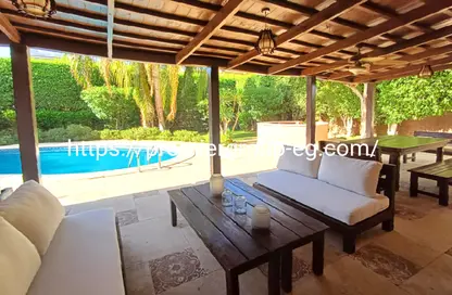 Villa - 5 Bedrooms - 5 Bathrooms for rent in Katameya Heights - El Katameya Compounds - El Katameya - New Cairo City - Cairo