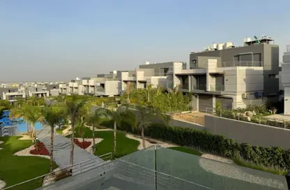 Twin House - 4 Bedrooms - 5 Bathrooms for sale in Patio Al Zahraa - Sheikh Zayed Compounds - Sheikh Zayed City - Giza