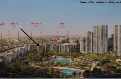 Apartment - 2 Bedrooms - 2 Bathrooms for sale in Zed East - 5th Settlement Compounds - The 5th Settlement - New Cairo City - Cairo
