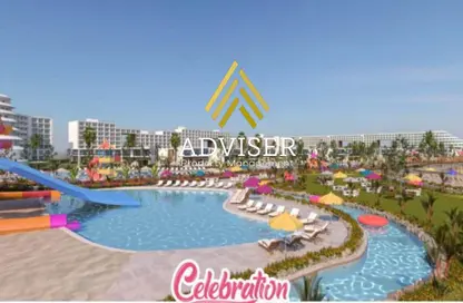 Chalet - 2 Bedrooms - 2 Bathrooms for sale in Celebration West Beach - Ras Al Hekma - North Coast