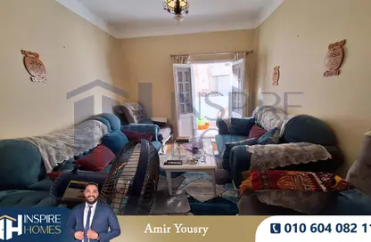 Apartment - 3 Bedrooms - 1 Bathroom for rent in Port Said St. - Sporting - Hay Sharq - Alexandria