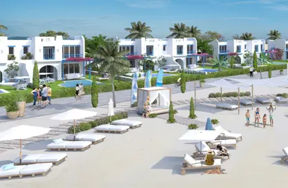 Chalet - 2 Bedrooms - 2 Bathrooms for sale in Mountain View - Ras Al Hekma - North Coast
