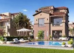 Villa - 5 bedrooms - 5 bathrooms for للبيع in La Vista City - New Capital Compounds - New Capital City - Cairo Villa - 5 bedrooms - 5 bathrooms for للبيع in La Vista City - New Capital Compounds - New Capital City - Cairo