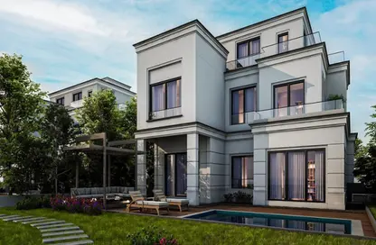 Villa - 3 Bedrooms - 3 Bathrooms for sale in Naia West - Sheikh Zayed Compounds - Sheikh Zayed City - Giza