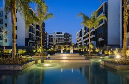 Apartment - 3 Bedrooms - 2 Bathrooms for sale in The Water Way - North Investors Area - New Cairo City - Cairo
