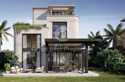 Villa - 4 Bedrooms - 4 Bathrooms for sale in New Giza - Cairo Alexandria Desert Road - 6 October City - Giza