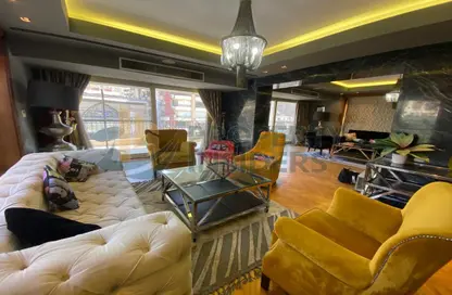 Apartment - 3 Bedrooms - 4 Bathrooms for rent in Geziret Al Arab St. (El Mohandes Mohamed Hassan Helmy) - Mohandessin - Giza