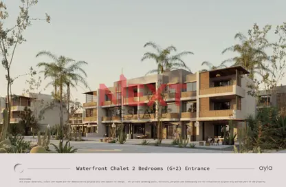 Chalet - 2 Bedrooms - 2 Bathrooms for sale in Jefaira - Ras Al Hekma - North Coast