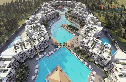 Apartment - 2 Bedrooms - 1 Bathroom for sale in Magawish Resort - Hurghada Resorts - Hurghada - Red Sea