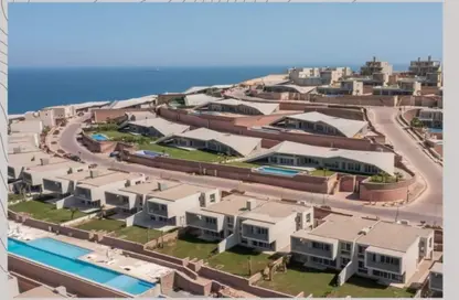 Chalet - 3 Bedrooms - 2 Bathrooms for sale in IL Monte Galala - Al Ain Al Sokhna - Suez