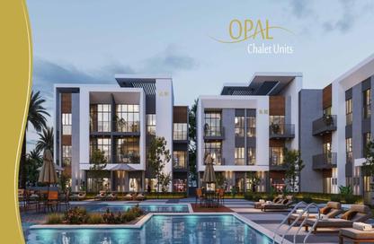Chalet - 2 Bedrooms - 2 Bathrooms for sale in Remal - Ras Al Hekma - North Coast