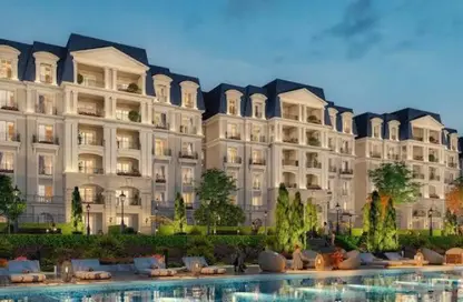 Apartment - 2 Bedrooms - 2 Bathrooms for sale in Nile Boulevard - New Cairo City - Cairo