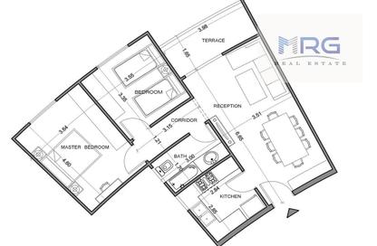 Apartment - 2 Bedrooms - 1 Bathroom for sale in Katameya Gate - El Katameya Compounds - El Katameya - New Cairo City - Cairo