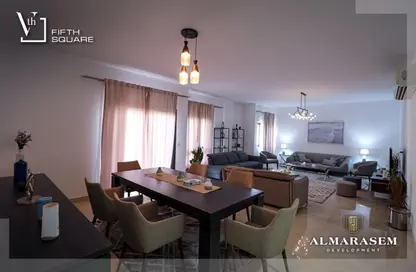 شقة - 3 غرف نوم - 3 حمامات للبيع في مون ريزيدنس - فيفث سكوير - التجمع الخامس - مدينة القاهرة الجديدة - القاهرة
