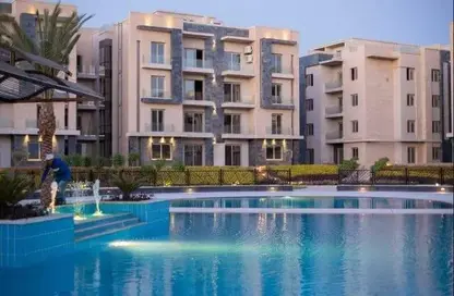 Apartment - 2 Bedrooms - 2 Bathrooms for sale in Galleria Moon Valley - South Investors Area - New Cairo City - Cairo