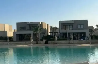 شاليه - 3 غرف نوم - 3 حمامات للبيع في ازها الساحل الشمالي - راس الحكمة - الساحل الشمالي