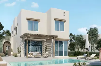 شاليه - 3 غرف نوم - 3 حمامات للبيع في هاسيندا وترز - قسم الضبعة - الساحل الشمالي