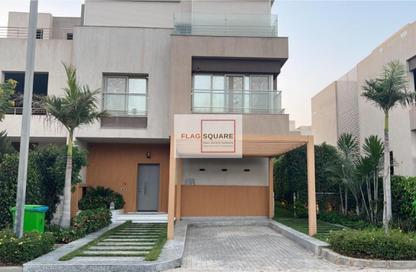 Townhouse - 3 Bedrooms - 4 Bathrooms for sale in Palm Hills WoodVille - Al Wahat Road - 6 October City - Giza