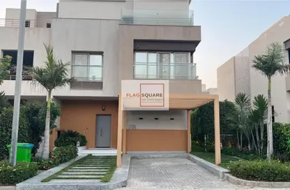 Townhouse - 3 Bedrooms - 4 Bathrooms for sale in Palm Hills WoodVille - Al Wahat Road - 6 October City - Giza