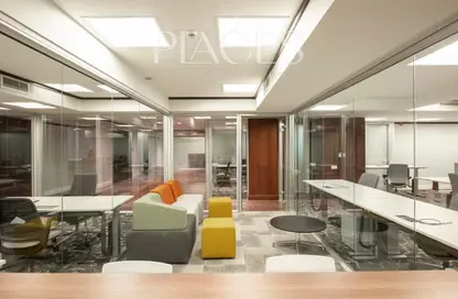 Office Space - Studio - 3 Bathrooms for rent in Bank Center Street - South Teseen St. - The 5th Settlement - New Cairo City - Cairo