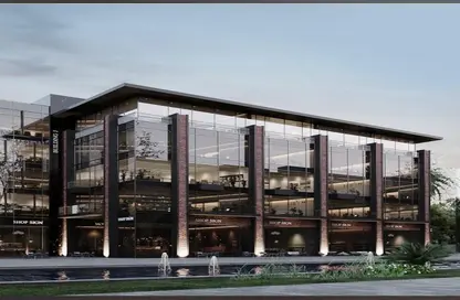 Office Space - Studio - 2 Bathrooms for sale in The Waterway View - 90 Street - The 5th Settlement - New Cairo City - Cairo