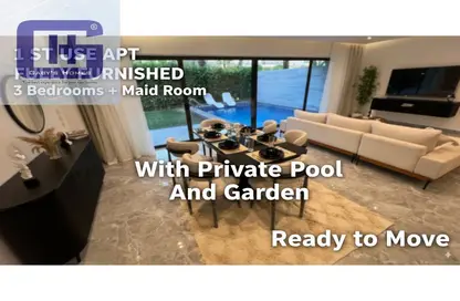 Apartment - 3 Bedrooms - 3 Bathrooms for rent in Lake View Residence - 5th Settlement Compounds - The 5th Settlement - New Cairo City - Cairo