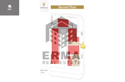 عيادة - استوديو - 2 حمامات للبيع في مول في تيراس - المستثمرين الجنوبية - مدينة القاهرة الجديدة - القاهرة