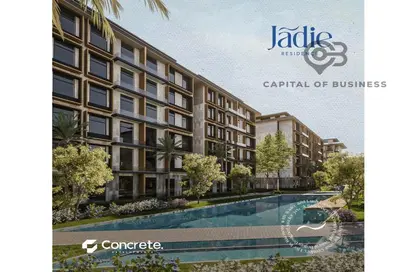Apartment - 1 Bedroom - 1 Bathroom for sale in Jadie Residence - The 3rd Settlement - New Cairo City - Cairo
