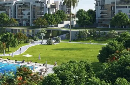 Apartment - 2 Bedrooms - 2 Bathrooms for sale in Mountain View iCity - 5th Settlement Compounds - The 5th Settlement - New Cairo City - Cairo