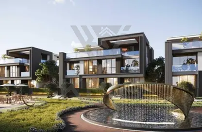 Townhouse - 5 Bedrooms - 5 Bathrooms for sale in Menorca Zayed - Sheikh Zayed Compounds - Sheikh Zayed City - Giza