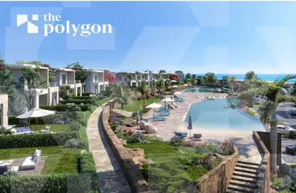 Chalet - 3 Bedrooms - 3 Bathrooms for sale in Seashore - Ras Al Hekma - North Coast Chalet - 3 Bedrooms - 3 Bathrooms for sale in Seashore - Ras Al Hekma - North Coast