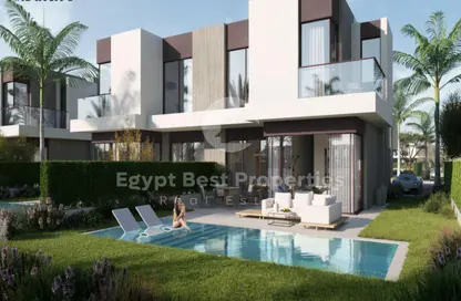 Townhouse - 3 Bedrooms - 4 Bathrooms for sale in Solana - New Zayed City - Sheikh Zayed City - Giza