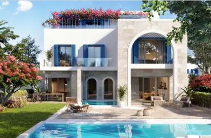 Twin House - 6 Bedrooms - 7 Bathrooms for sale in Naia bay - Ras Al Hekma - North Coast
