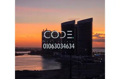 Apartment - 1 Bedroom - 1 Bathroom for sale in North Edge Towers - New Alamein City - Al Alamein - North Coast