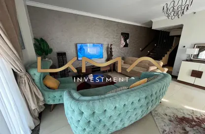 Duplex - 3 Bedrooms - 4 Bathrooms for rent in Porto New Cairo - 5th Settlement Compounds - The 5th Settlement - New Cairo City - Cairo
