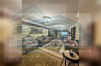 Apartment - 3 Bedrooms - 2 Bathrooms for rent in Omar Lotfy St. - Ibrahimia - Hay Wasat - Alexandria