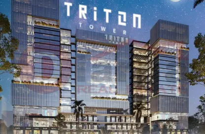 مساحات مكتبية - استوديو - 1 حمام للبيع في برج تريتون - منطقة الأعمال المركزيه - العاصمة الإدارية الجديدة - القاهرة