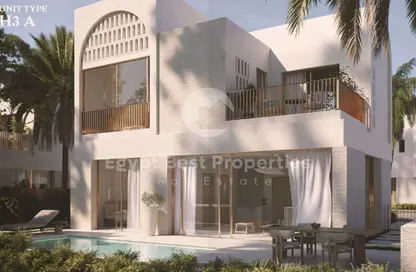 Villa - 3 Bedrooms - 4 Bathrooms for sale in Ramla Lakeside - Qesm Ad Dabaah - North Coast
