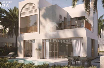 Chalet - 3 Bedrooms - 4 Bathrooms for sale in Ramla Lakeside - Qesm Ad Dabaah - North Coast