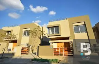 Townhouse - 3 Bedrooms - 4 Bathrooms for sale in Palm Hills WoodVille - Al Wahat Road - 6 October City - Giza