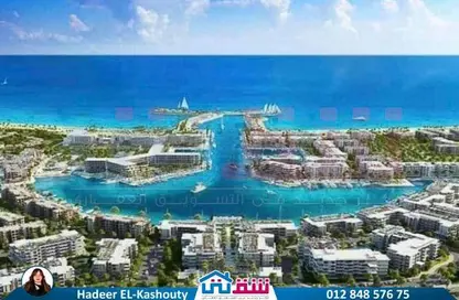 شاليه - 2 غرف نوم - 2 حمامات للبيع في مارينا 8 - مارينا - العلمين - الساحل الشمالي
