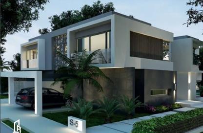 Townhouse - 5 Bedrooms - 5 Bathrooms for sale in Badya Palm Hills - 6 October Compounds - 6 October City - Giza