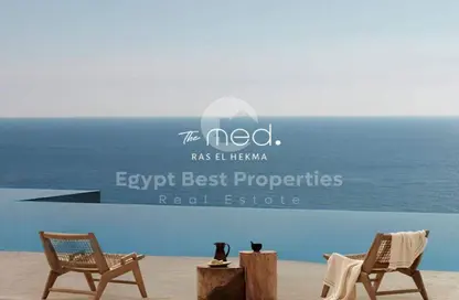 Chalet - 2 Bedrooms - 2 Bathrooms for sale in The Med - Ras Al Hekma - North Coast