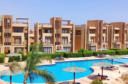 (بنتهاوس  (روف - 2 غرف نوم - 1 حمام للبيع في بلو باي اسيا السخنة - العين السخنة - السويس