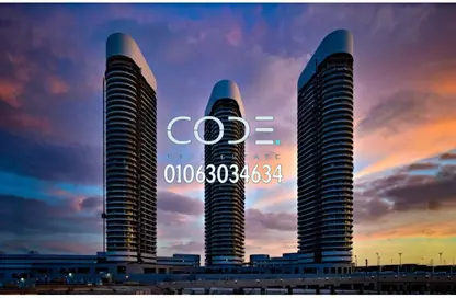 Apartment - 3 Bedrooms - 2 Bathrooms for sale in North Edge Towers - New Alamein City - Al Alamein - North Coast