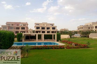 Villa - 5 Bedrooms - 5 Bathrooms for rent in Top View - Ext North Inves Area - New Cairo City - Cairo