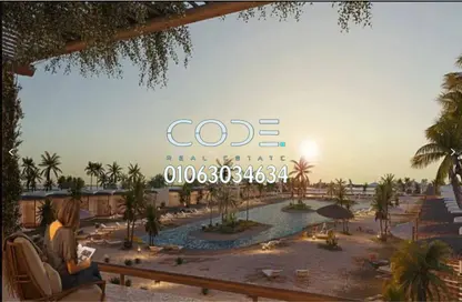 Chalet - 2 Bedrooms - 1 Bathroom for sale in Hacienda Waters - Qesm Ad Dabaah - North Coast